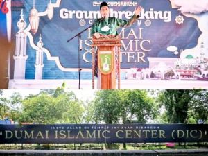 Setelah Dapat Izin dan Legalitas Pembangunan, Wali Kota Dumai Paisal Ground Breaking Dumai Islamic Center