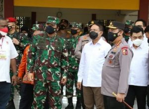 Pastikan Kesiapan Pengamanan dan Prokes, Kapolri Jenderal Listyo Sigit Tinjau Venue PON XX di Mimika