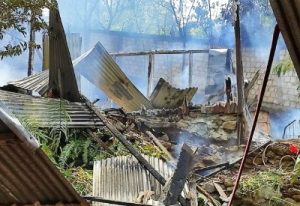 Enam Unit Rumah Hangus Terbakar di Padang Bulan, Heram, Ternyata Ini Penyebabnya
