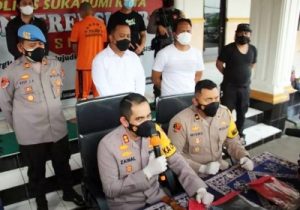 Polisi Bekuk Pembunuh Pedagang Sekoteng di Cisaat, Sukabumi