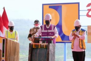 Presiden Jokowi Resmikan Bendungan Kuningan