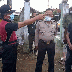 Peringati HUT ke-76 RI, Jajaran Polres Kepahiang Bersihkan TMP Letkol Santoso