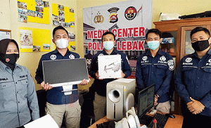 Tingkatkan Kinerja, Humas Polres Lebak Terima Hibah Drone dan Komputer dari BRI Cabang Rangkasbitung
