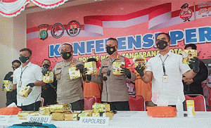 Jaringan Narkoba Lintas Provinsi Diungkap Satresnarkoba Polres Metro Tangerang Kota