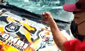 Diduga, Sekelompok Oknum Ormas Serang dan Rusak Kantor Sekretariat LSM GMBI