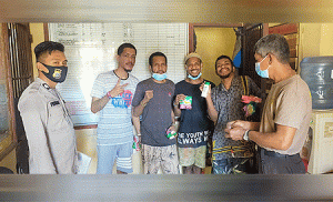 Jaga Kesehatan Tahanan, Begini yang Dilakukan Sat Tahti Polresta Jayapura Kota