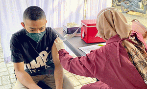 Vaksin Anak Tahap II di Gerai Vaksin Presisi Polres Sumedang