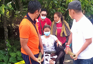 Simulasi Bencana Alam Cuaca Ekstrim dan Tanah Longsor di Desa Bongkasa Pertiwi