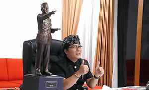 Bupati Giri Prasta Apresiasi dan Dukung Wakil Badung di Acara BRTV 2021