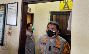 Kapolrestabes Medan Sidak Polsek Medan Helvetia