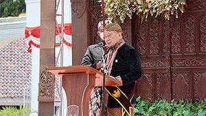 LaNyalla Buka Festival Kerajaan Adat Nusantara I