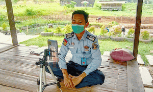 Wujudkan Petani Millenial, Lapas Rangkasbitung Ikuti Pelatihan Kewirausahaan Pertanian