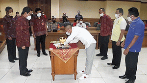 Lima Parpol di Kabupaten Badung Menerima Dana Hibah