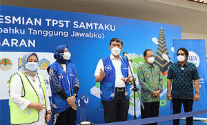 Peresmian TPST Samtaku Jimbaran, Dihadiri Menko Marves