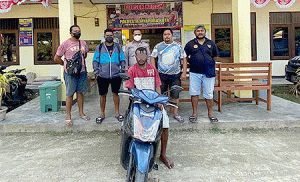 Polisi Ringkus Warga Expo Waena, Pencuri Motor di Kampus ISBI