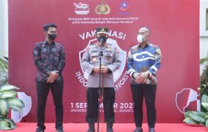Kapolri Harap Sinergi dengan Mahasiswa untuk Akselerasi Vaksinasi Terus Berlanjut