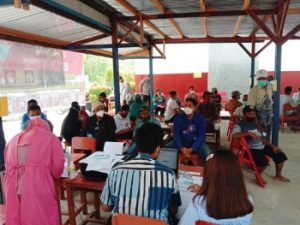 Total 1.555 Warga Kota Jayapura Divaksinasi, Hari Kedua Gebyar Vaksin di Lima Distrik