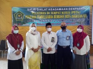 Program Pelatihan di Tempat Kerja, Penilaian Pembelajaran Berbasis HOTS Angkatan XIX di MTs 2 Lombok Barat
