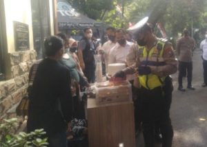 Polsek Gubeng Dikunjungi Jogoboyo, Begini Rangkaian Kegiatannya