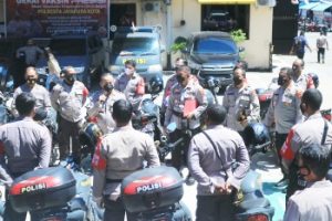 Gelar Asistensi, Koorbinmas Baharkam Polri Kunjungi Polresta Jayapura Kota