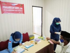 Wujudkan Simpati, Petugas Lapas Rangkasbitung Fasilitasi Keluarga Korban