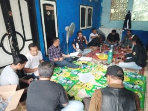 Rapat Perdana Konsolidasi Pengurus DPD KPK TIPIKOR Kabupaten Lebak