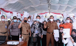 Plh Bupati OKU Tinjau Pelaksanaan Seleksi CPNS