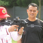Kajati dan Kompolnas Latihan Menembak bersama Kapolda Banten