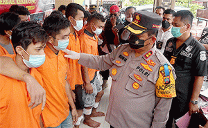 Begal Sadis Dilumpuhkan Sat Reskrim Polres Batu Bara