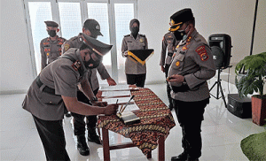 Sertijab Empat Kapolsek Jajaran Polres Lebak
