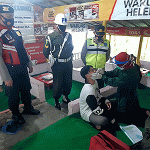 Polres Magetan Gencar Ops Yustisi Gabungan di Jalur Wisata Sarangan, Magetan