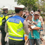Cegah Covid-19, 250 Masker Dibagikan Satlantas Polres Serang Kota