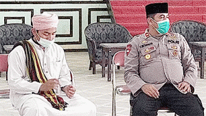 Kegiatan Jumat Barokah Polsek Medan Helvetia