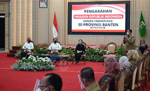 Presiden Joko Widodo Beri Arahan Forkopimda Banten