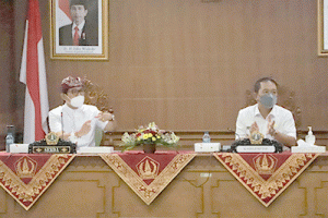 Rakor Penyelenggaraan Perizinan Berusaha Berbasis Risiko di Badung