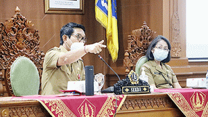 Pemkab Badung Gelar Rapat Evaluasi MCP Korsupgah KPK