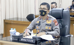 Bahas Manajemen Vaksinasi, Wakapolda Banten Ikuti Rapat Internal Dipimpin Wakapolri