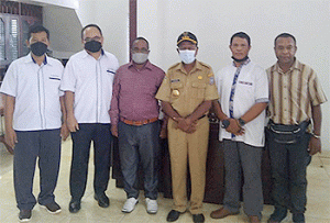 Bupati Sarmi Minta PD Irian Bakti Tingkatkan Pelayanan