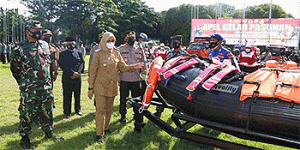 Apel Kesiapsiagaan Antisipasi Bencana Hidrometereologi Diikuti Forkopimda Banyuwangi