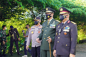 HUT TNI ke-76, Kapolda Sulbar : Kekompakan TNI Polri sebagai Garda Terdepan Bangsa