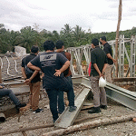 Jembatan Paku Haji Ambruk, Polisi Lakukan Penyelidikan
