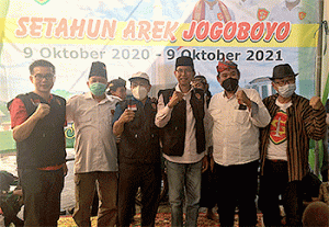 Kemeriahan Hari Lahir ke-1 Ormas Arek Jogoboyo