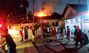 Lagi, Kebakaran di Surabaya, Menimpa Rumah dan Gudang di Sidokapasan