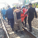 Tewas Mengenaskan, Laki-laki Disambar Kereta Api di Asem Jajar, Surabaya