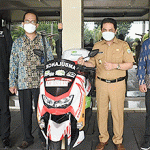 Aksi Cepat Tanggap Kalbar Terima Bantuan Sepeda Motor Ambulans