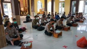 Tingkatkan Keimanan Personel, Polres Lebak Gelar Binrohtal