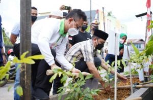 Aksi Penanaman 250 Pohon di Hari Jadi Kota Pontianak