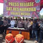 Bawa 4 Kg Sabu, Polres Mesuji Tangkap Dua Pelaku Asal Riau