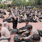 Sebanyak 175 Personel Polres Lebak BKO PAM Pilkades Kabupaten Tanggerang