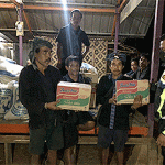 Pasca Kebakaran di Baduy, Polres Lebak Berikan Bantuan